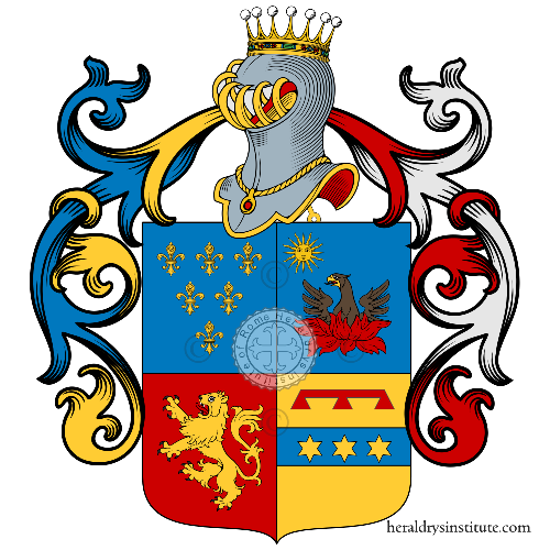 Coat of arms of family Gallotto