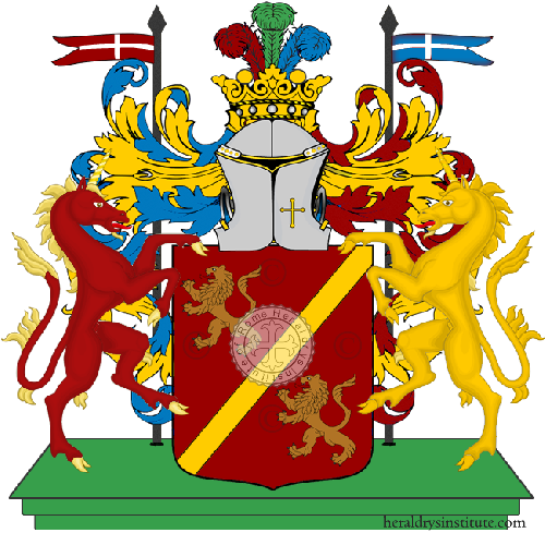Coat of arms of family Lacancellera