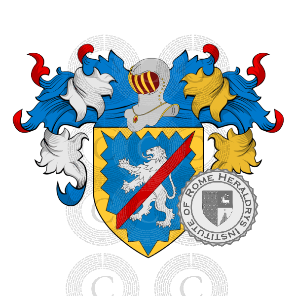 Coat of arms of family Monteleone