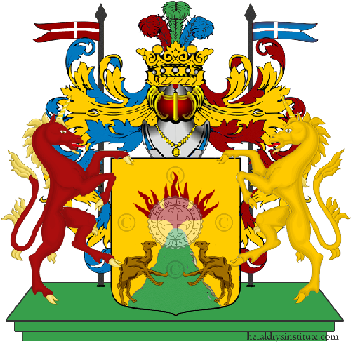 Coat of arms of family Lorenzato Gibelli