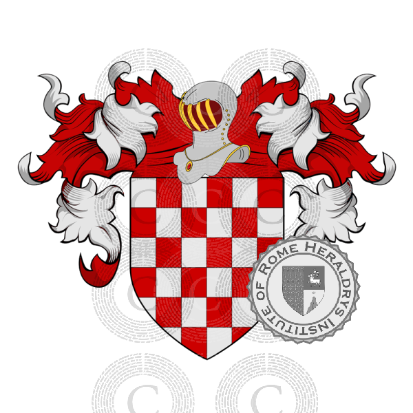 Coat of arms of family Ruoso