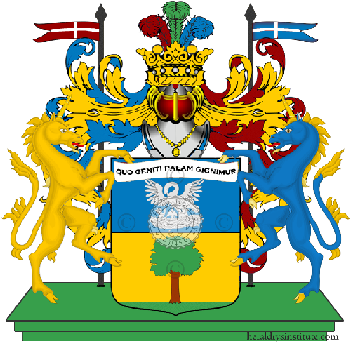 Coat of arms of family Palarino