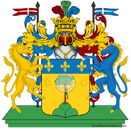 Coat of arms of family Alivernini
