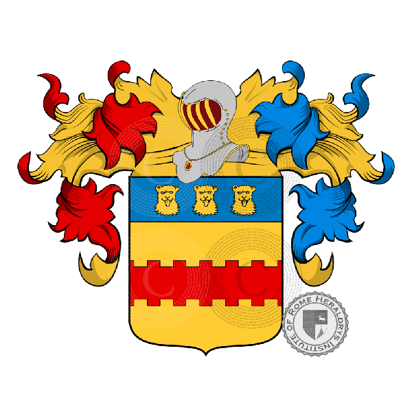 Wappen der Familie Sbrocco