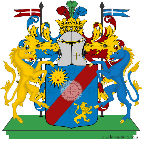 Coat of arms of family Pruiti
