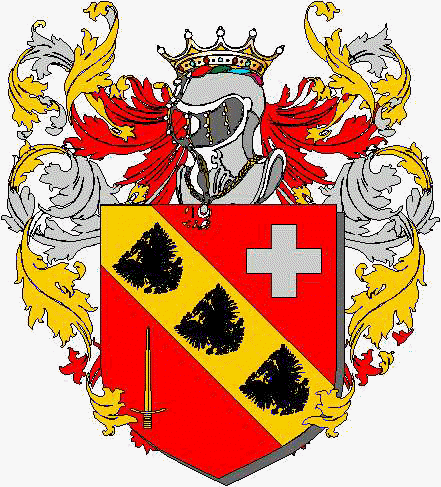 Coat of arms of family Piovana