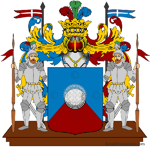 Coat of arms of family Trozza