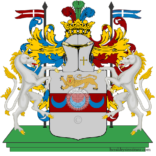 Coat of arms of family Zoaldi