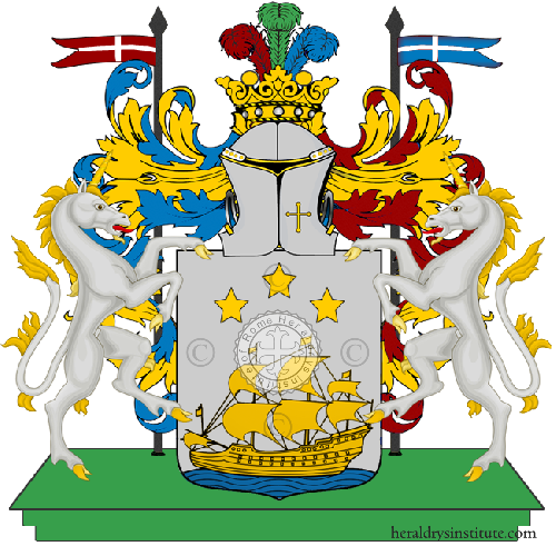 Coat of arms of family Tamoglia