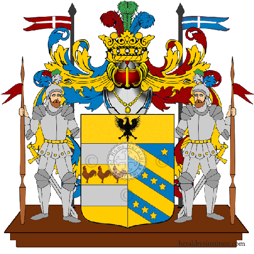 Coat of arms of family Pollastri
