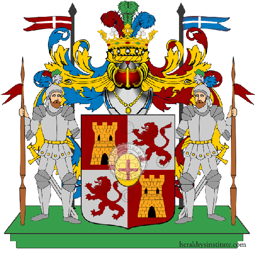 Coat of arms of family Piccioni