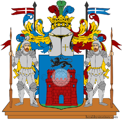 Coat of arms of family Gorrieri