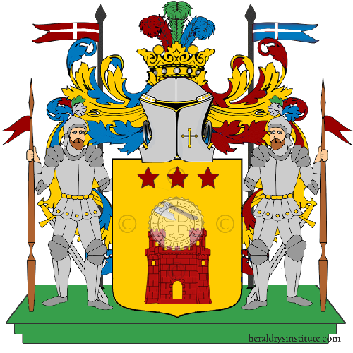 Coat of arms of family Cassandri