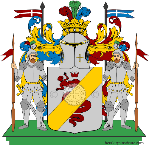 Coat of arms of family Frascarelli