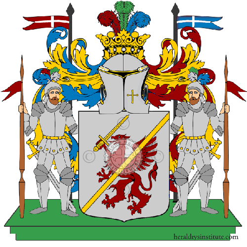 Coat of arms of family Pedale