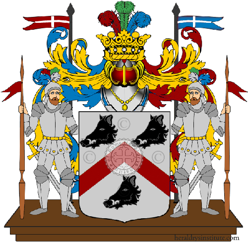 Coat of arms of family Gorreta
