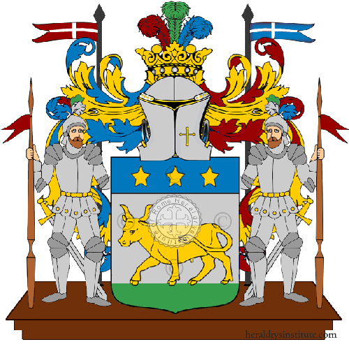 Coat of arms of family Zamino