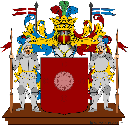 Coat of arms of family Bonvini