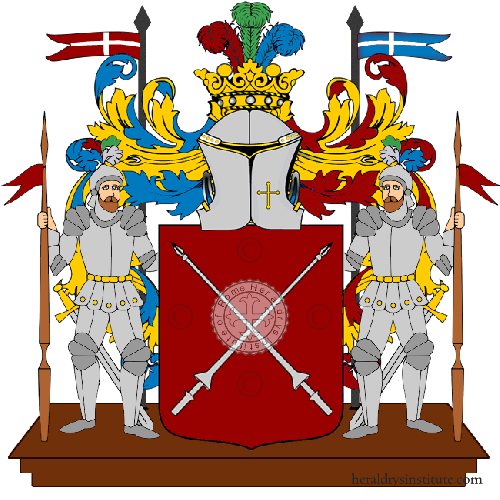 Coat of arms of family Pracchi