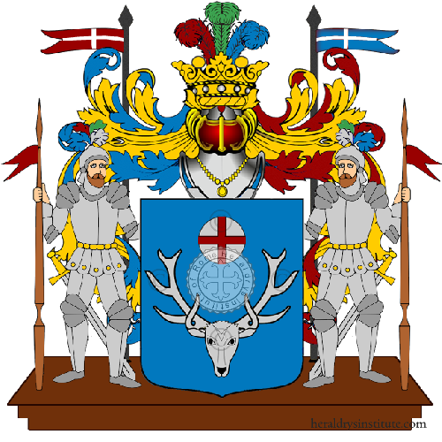 Wappen der Familie Dalle Olle