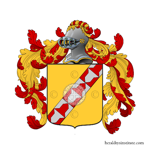 Escudo de la familia Tebaldi (Pistoia)