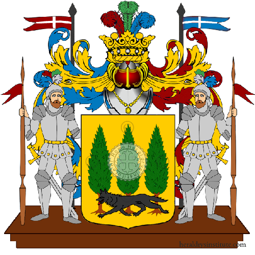 Wappen der Familie Trevino