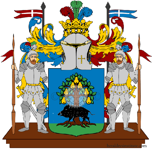 Coat of arms of family Sguaizer