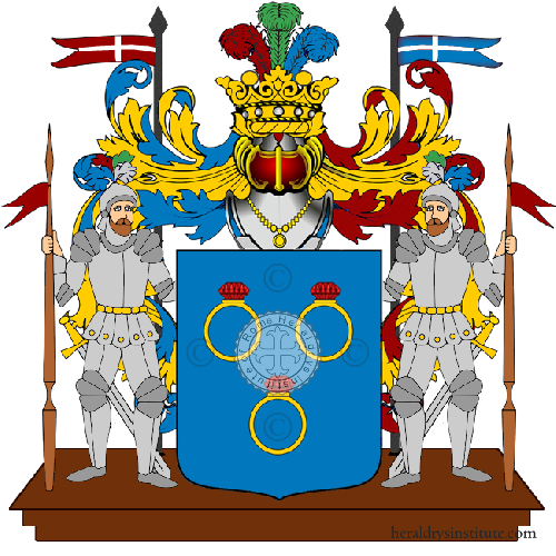 Coat of arms of family Trubini