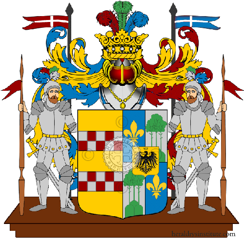 Escudo de la familia Serra Zanetti