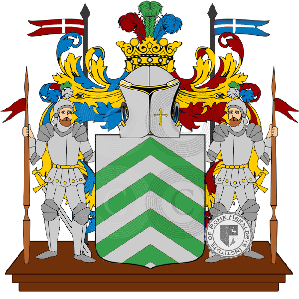 Coat of arms of family PONZILLO