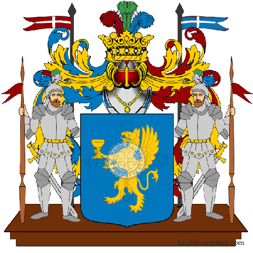 Coat of arms of family Molena