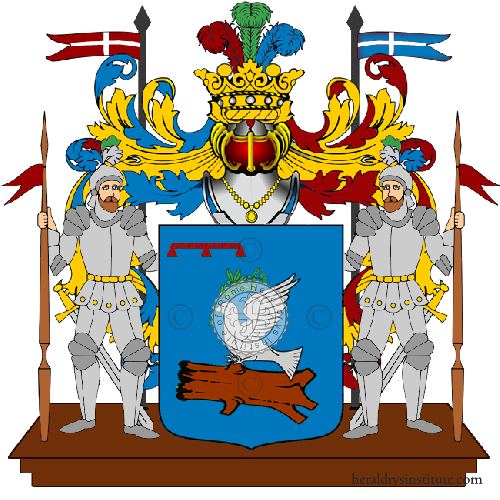 Coat of arms of family Susanna