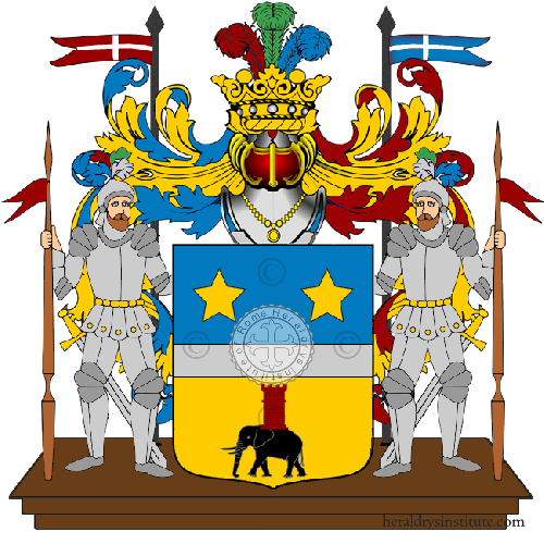 Coat of arms of family Ruzzoni