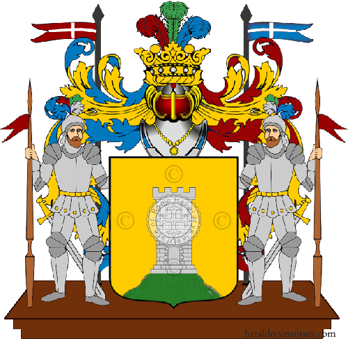Coat of arms of family Reguera