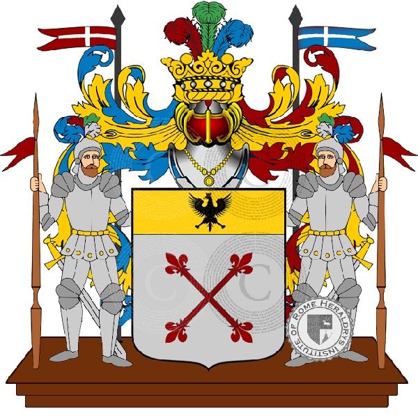 Coat of arms of family Palù