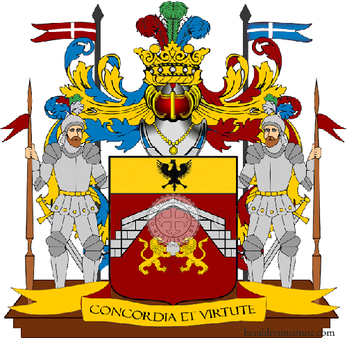 Coat of arms of family Ponza