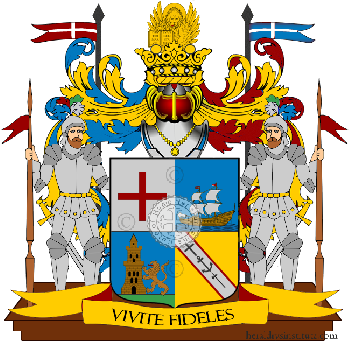 Coat of arms of family Alimonda