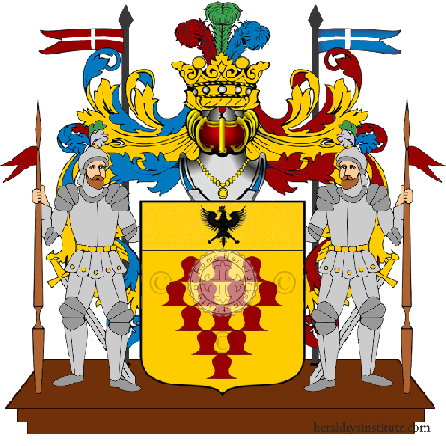 Escudo de la familia Savoia Serravalle