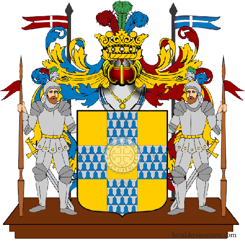 Coat of arms of family Villalpando
