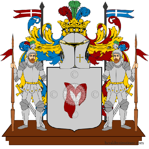 Coat of arms of family Tonni