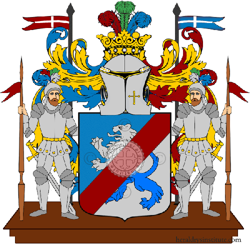Coat of arms of family Pragliola