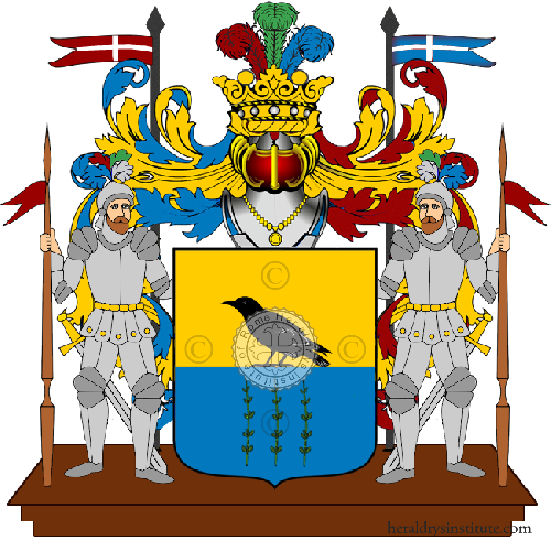 Coat of arms of family Pandiani
