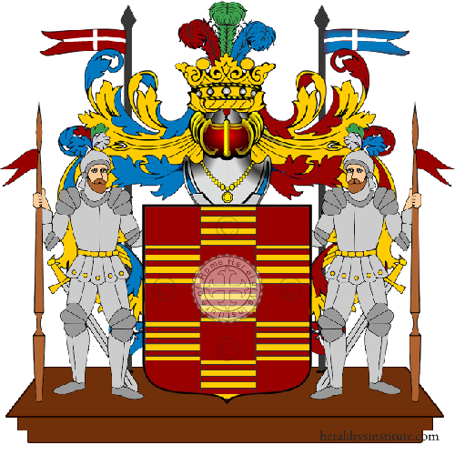 Coat of arms of family Ulloa