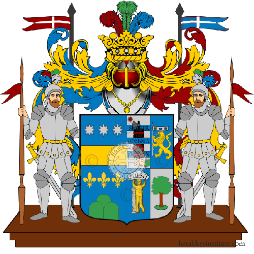 Coat of arms of family Mazzari