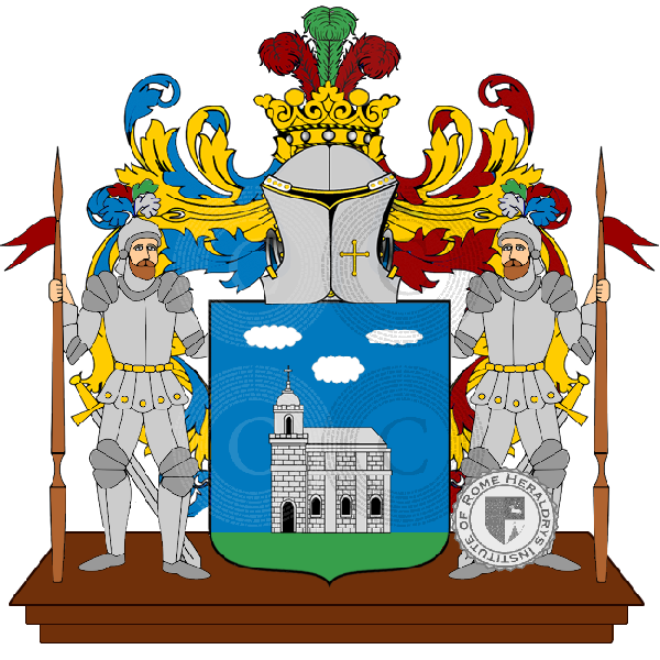 Coat of arms of family Chiesanuova