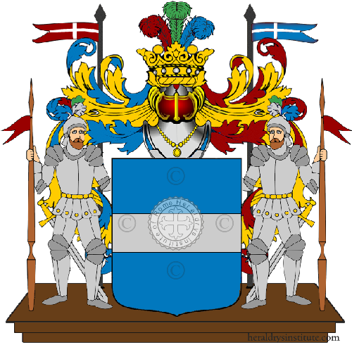 Wappen der Familie Caimo Dragoni