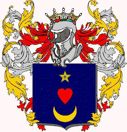 Coat of arms of family La Firenze