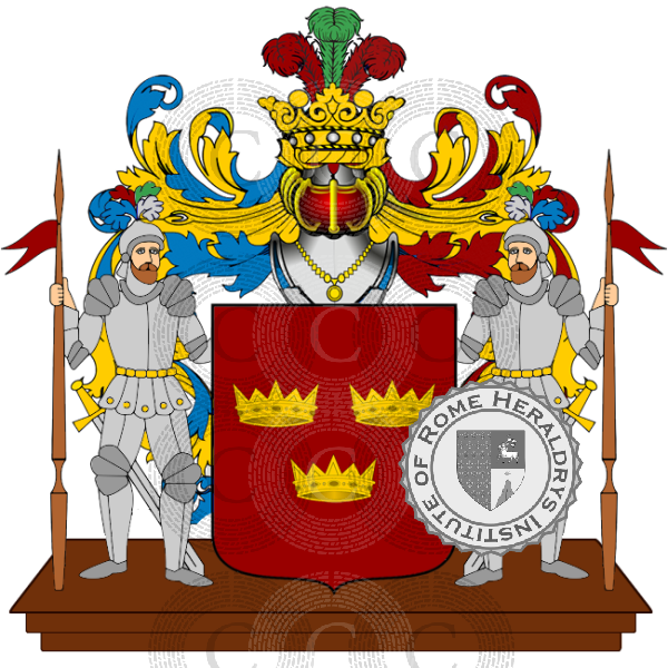 Wappen der Familie Amicone