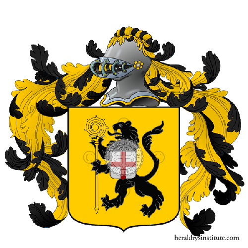 Coat of arms of family Cortigiani