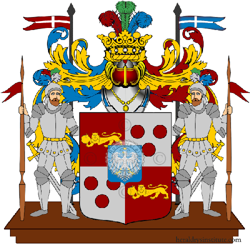 Coat of arms of family Parsio